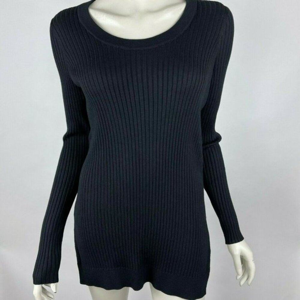 Athleta Lincoln Park Sweater Long Sleeve Stretch Pullover Round Neck Women M